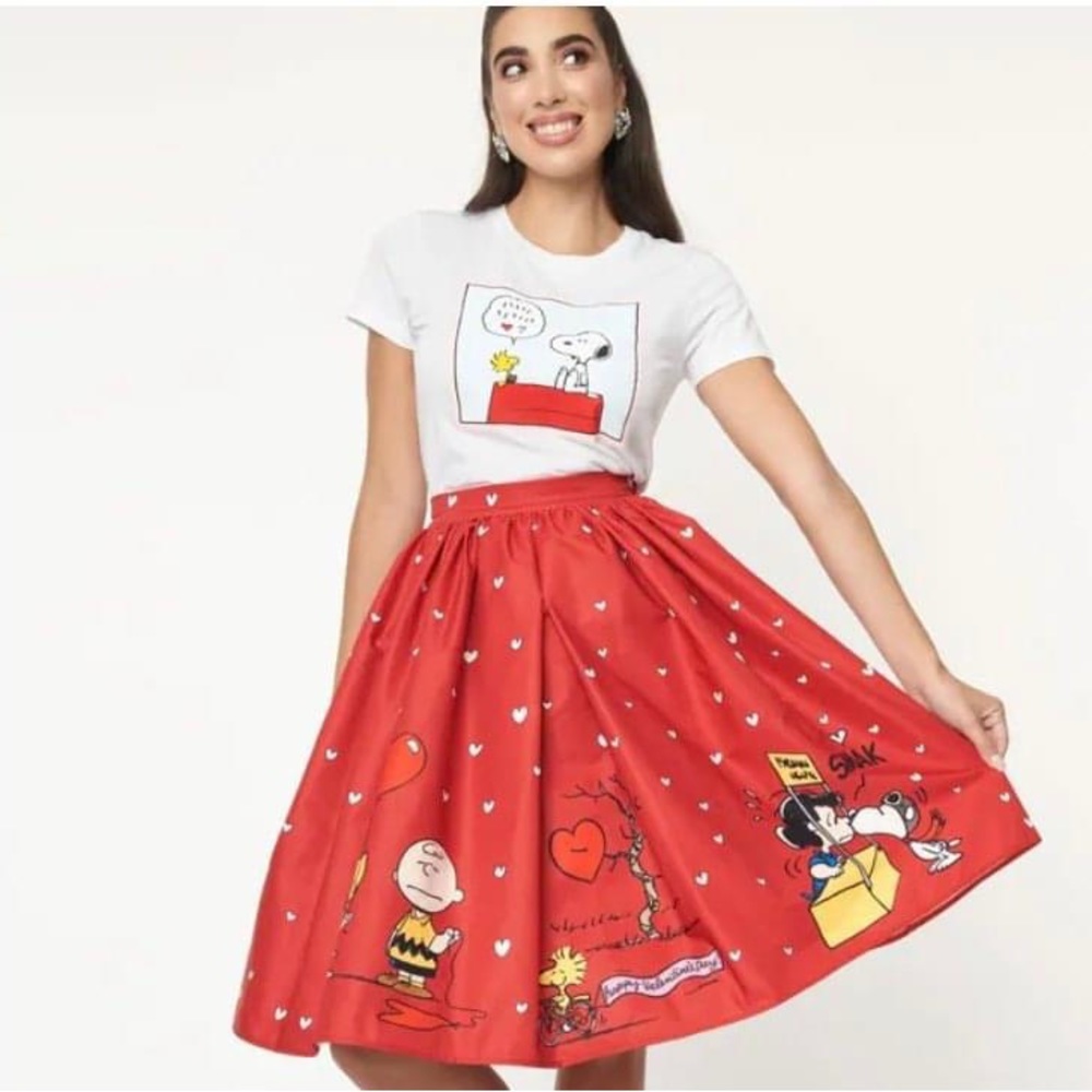 Unique Vintage Peanuts Collaboration Skirt (NW/OT)